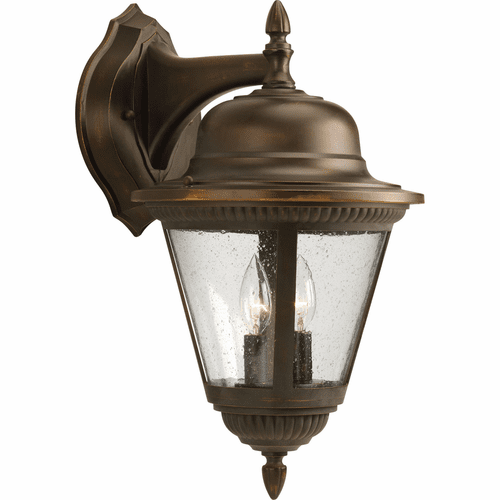 Progress Westport 2-LT Outdoor Large Wall Lantern - Antique Bronze - P5864-20