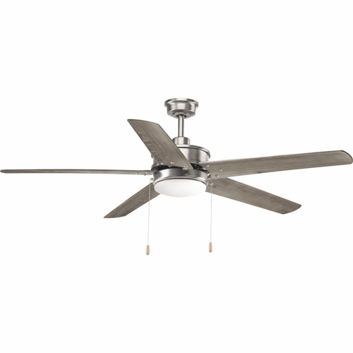 Progress Whirl 60" Five-Blade Ceiling Fan - Antique Nickel - P2574-8130K