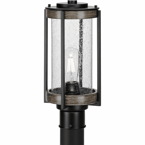 Progress Whitmire 1-LT Outdoor Post Light - Matte Black - P540094-31M