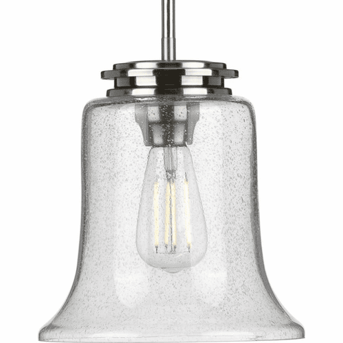 Progress Winslett 1-Light 60W Mini-Pendant - Brushed Nickel - P500238-009