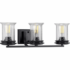 Progress Winslett 3-Light 60W Bath Vanity - Black - P300274-031