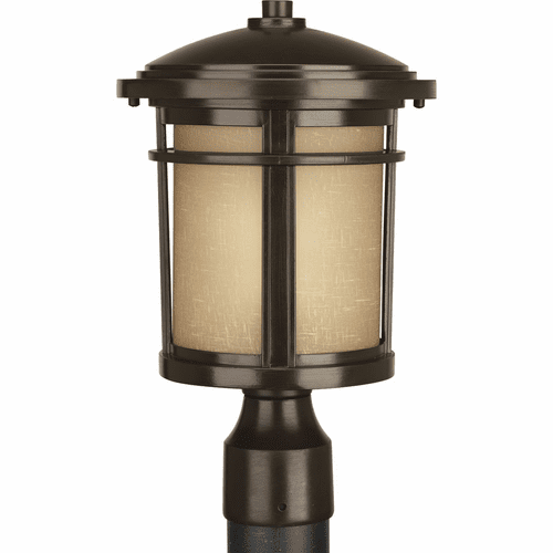Progress Wish 1-LT Outdoor Post Lantern - Antique Bronze - P6424-20