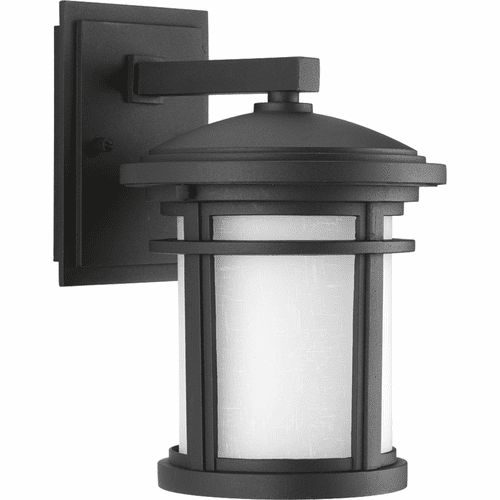 Progress Wish 1-LT Outdoor Small LED Wall Lantern - Black - P6084-3130K9