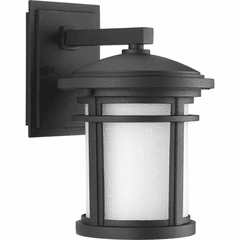 Progress Wish 1-LT Outdoor Small LED Wall Lantern - Black - P6084-3130K9