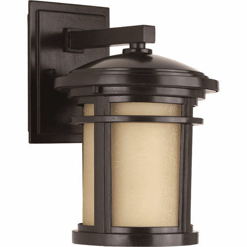 Progress Wish 1-LT Outdoor Small Wall Lantern - Antique Bronze - P6084-20