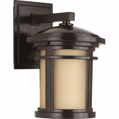 Progress Wish 1-LT Outdoor Small Wall Lantern - Antique Bronze - P6084-20
