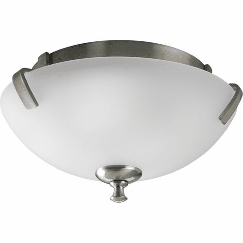 Progress Wisten Collection 2-LT 14" Close-to-Ceiling - Brushed Nickel - P3290-09
