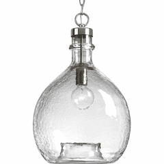 Progress Zin Collection 1-LT Pendant - Brushed Nickel - P500064-009