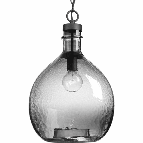 Progress Zin Collection 1-LT Pendant - Graphite - P500064-143