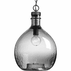 Progress Zin Collection 1-LT Pendant - Graphite - P500064-143
