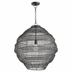 Quorum 1-LT 11" Pendant - Charcoal  - 832-23-93