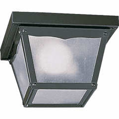 Quorum 1-LT Ceiling Mount - Black - 3080-7-15