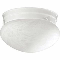 Quorum 1-LT Ceiling Mount - White - 3021-6-6