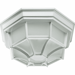 Quorum 1-LT Ceiling Mount - White - 3086-11-6
