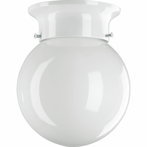 Quorum 1-LT Ceiling Mount - White - 3308-6-6