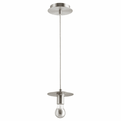 Quorum 1-LT Pendant - Satin Nickel  - 822-65