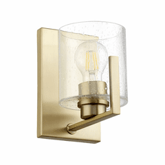 Quorum 1-LT Wall Mount - Aged Brass - 5190-1-80 Quorum 1-LT Wall Mount - Aged Brass - 5190-1-80
