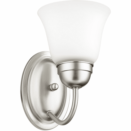 Quorum 1-LT Wall Mount - Satin Nickel - 5404-1-65