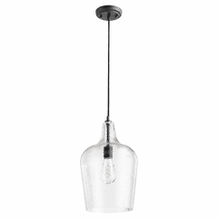 Quorum 10" 1-LT Pendant - Noir  - 8143-69