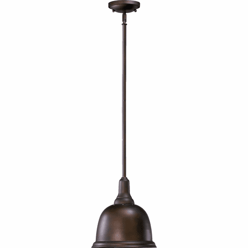 Quorum 10" Dome Pendant - Oiled Bronze - 802-10-86