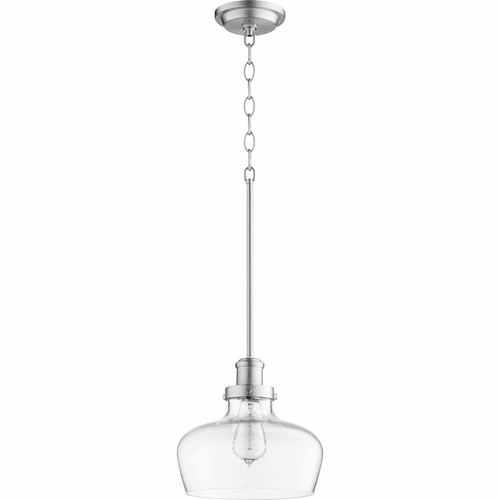 Quorum 10" Pendant - Satin Nickel - 8831-65