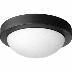 Quorum 11" Contempo Flushmount - Noir - 3505-11-69