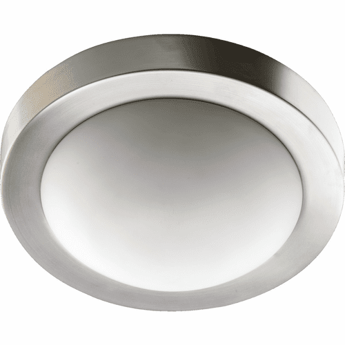 Quorum 11" Contempo Flushmount - Satin Nickel - 3505-11-65