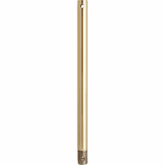 Quorum 12" Downrod - Aged Brass - 6-1280