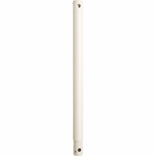 Quorum 12" Universal Downrod - Antique White - 6-1267