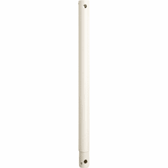 Quorum 12" Universal Downrod - Antique White - 6-1267