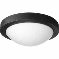 Quorum 13" Contempo Flushmount - Noir - 3505-13-69