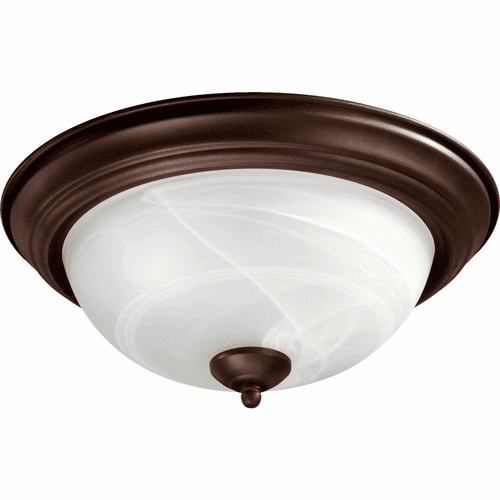 Quorum 13" Flushmount - Oiled Bronze - 3066-13-86