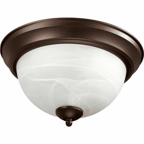 Quorum 15" Flushmount - Oiled Bronze - 3066-15-86