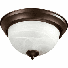 Quorum 15" Flushmount - Oiled Bronze - 3066-15-86