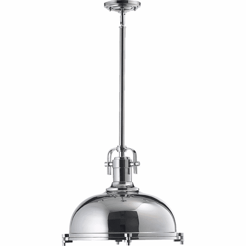 Quorum 16.5" Hinge Pendant - Chrome - 804-17-14