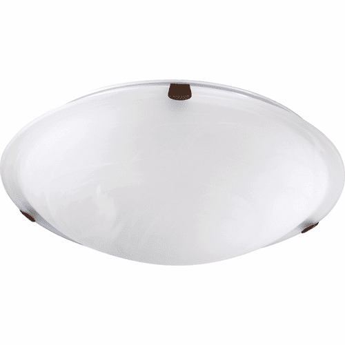 Quorum 16" Flushmount - Oiled Bronze - 3000-16-86