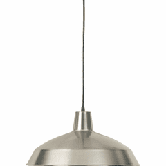 Quorum 16" Pendant - Satin Nickel - 6822-65