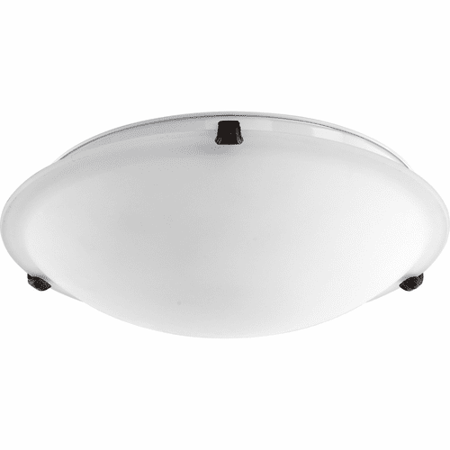 Quorum 16" Satin Flushmount - Oiled Bronze - 3000-16186