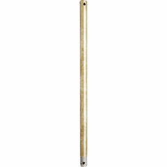 Quorum 18" Universal Downrod - Aged Silver Leaf - 6-1860 Quorum 18" Universal Downrod - Aged Silver Leaf - 6-1860