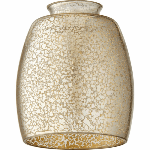 Quorum 2.25" Barrel Glass - Silver Mercury - 2747