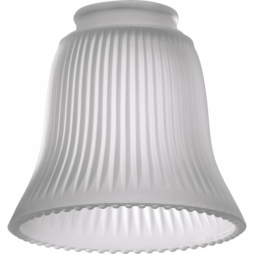 Quorum 2.25" Ribbed Bell - Frost - 2292