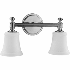 Quorum 2-LT Bath Vanity - Chrome - 5122-2-14