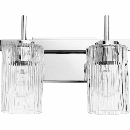 Quorum 2-LT Bath Vanity Light - Chrome  - 520-2-14