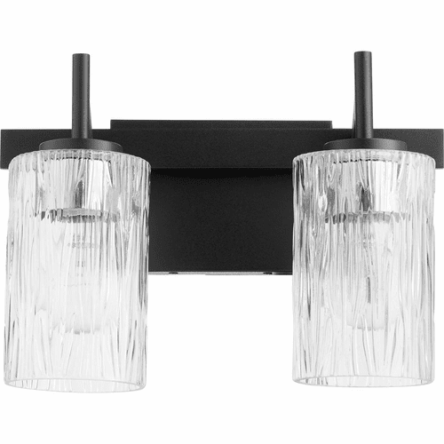 Quorum 2-LT Bath Vanity Light - Noir  - 520-2-69