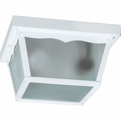 Quorum 2-LT Ceiling Mount - White - 3080-9-6 Quorum 2-LT Ceiling Mount - White - 3080-9-6