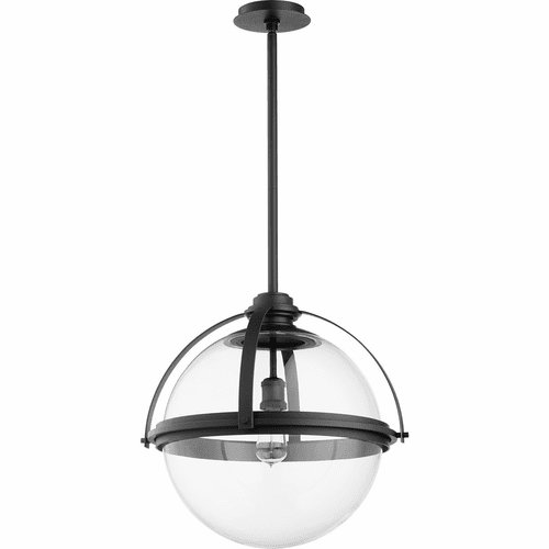 Quorum 20" Meridian Globe Pendant - Noir - 88-20-69