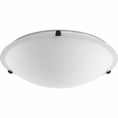 Quorum 20" Satin Flushmount - Oiled Bronze - 3000-20186
