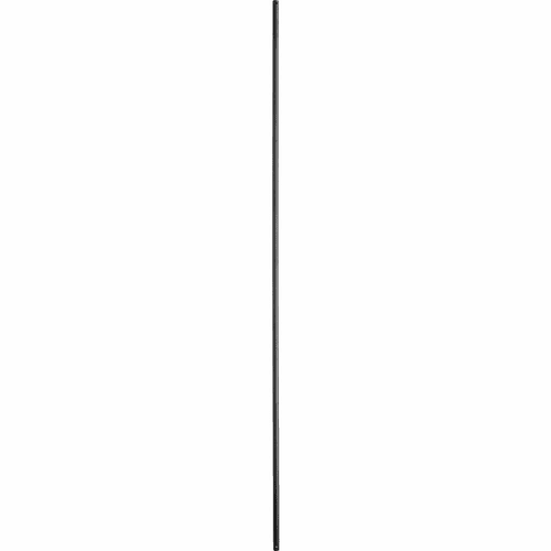Quorum 24" Downrod - Matte Black - 6-2459