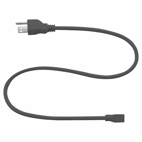 Quorum 24" LED Undercabinet Power Cord - Antique Brass Black - 9-24-15