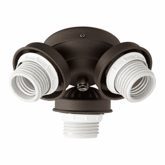 Quorum 3-Light LED Light Kit - Oiled Bronze  - 2303-9186